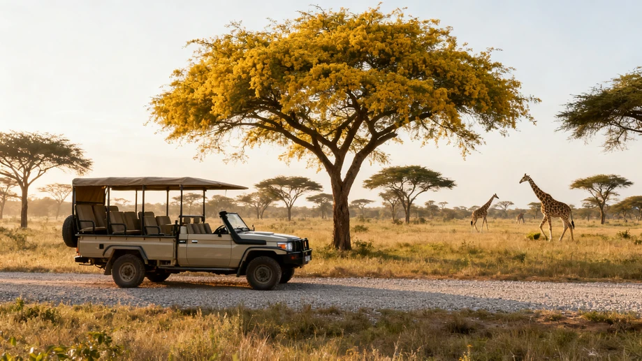 Plan an unforgettable 10-day African overland safari trip that captures unfiltered raw natural magic under sunlit wide savanna skies