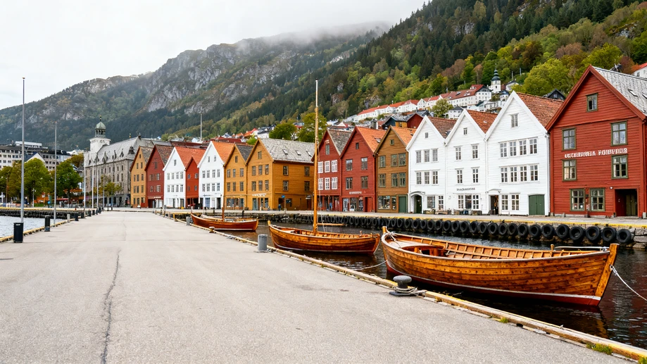 Three unrushed sunlit days exploring Bergen’s pastel harbors, hidden foraging spots and quiet Nordic local hangouts