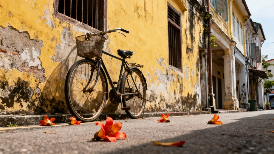 Wander through sun-dappled heritage alleyways and hunt for unexpected local hidden gems in coastal Penang off the usual tourist trails