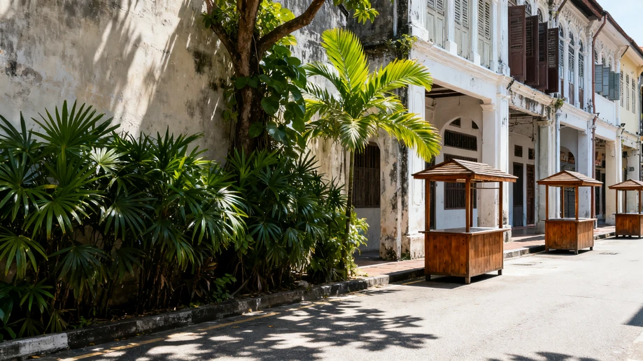 Slow wander through sun-dappled old Penang alleys to uncover low-key local joys far from crowded mainstream tourist stops